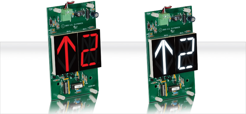 Picture of 2.2" Single Character / 2.5” Independent Direction Arrow 
