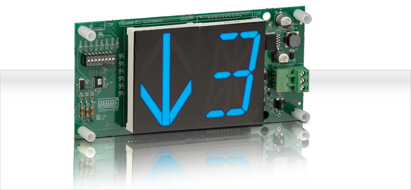 Picture of 2.2" Single Character / 2.5” Independent Direction Arrow 