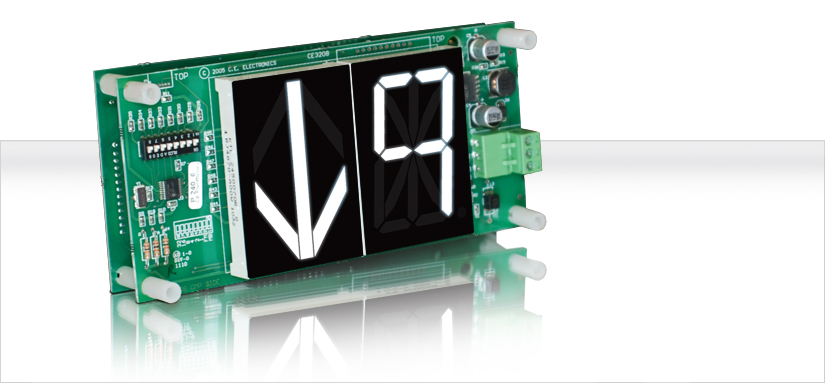 Picture of 2.2" Single Character / 2.5” Independent Direction Arrow 