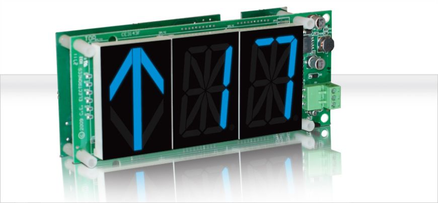 Picture of 2.2" Double Character / 2.5” Independent Direction Arrow 