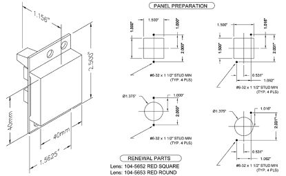 Picture of LED STATUS INDICATORS 