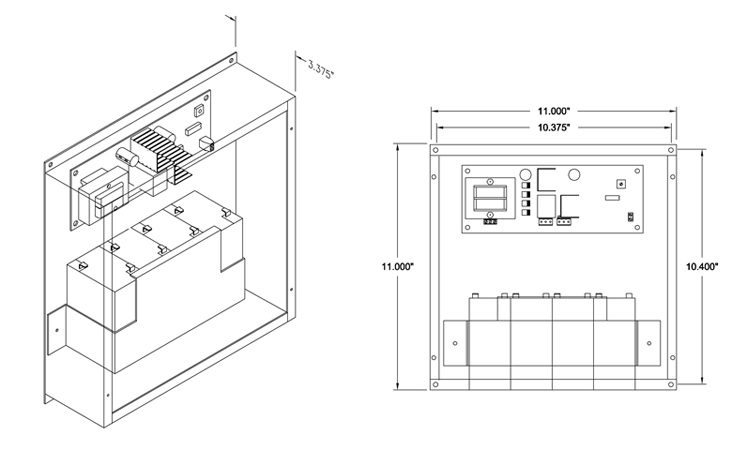 Picture of BATTERY BACK-UP FOR POSITION INDICATORS 