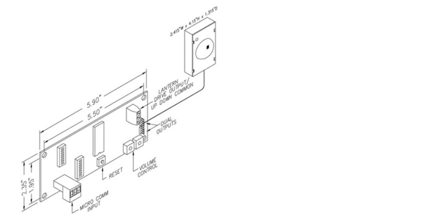 Picture of AUDIBLE TONE BOARD 