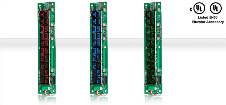 Picture of 0.5" - 10 DUAL DIGIT DESTINATION ANNUNCIATOR