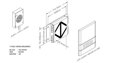 Picture of 3" LED Direction ARROW