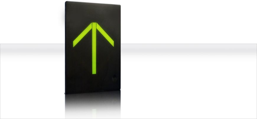 Picture of 3" LED ARROW- SNAPIN-OCG
