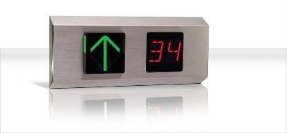 Picture of 2" Double Character with 3” Independent Direction Arrow